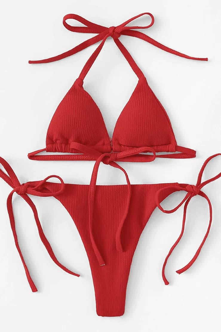 LIEBIAN Rib cloth BIKINI 2601
