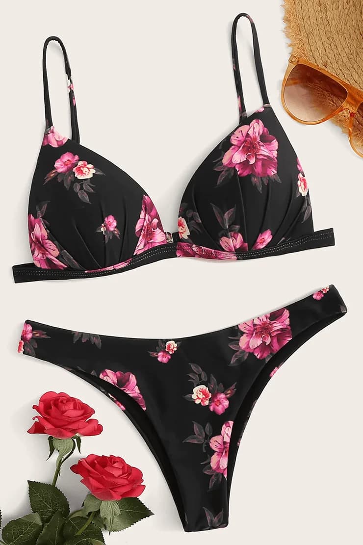 LIEBIAN Fashionable tie-dyed swimwear