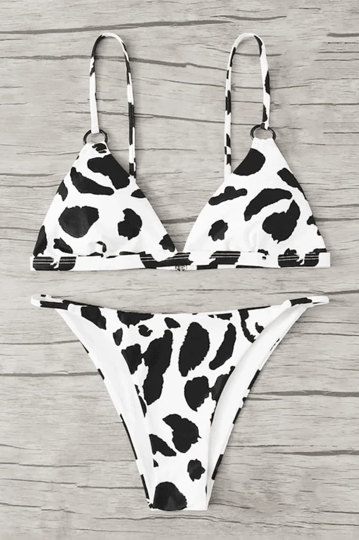LIEBIAN Fashion print swimwear 2697