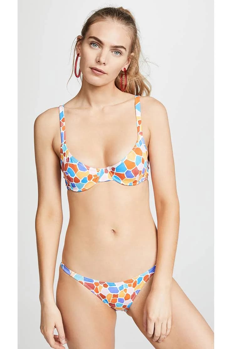 LIEBIAN Fashion print swimwear 2719