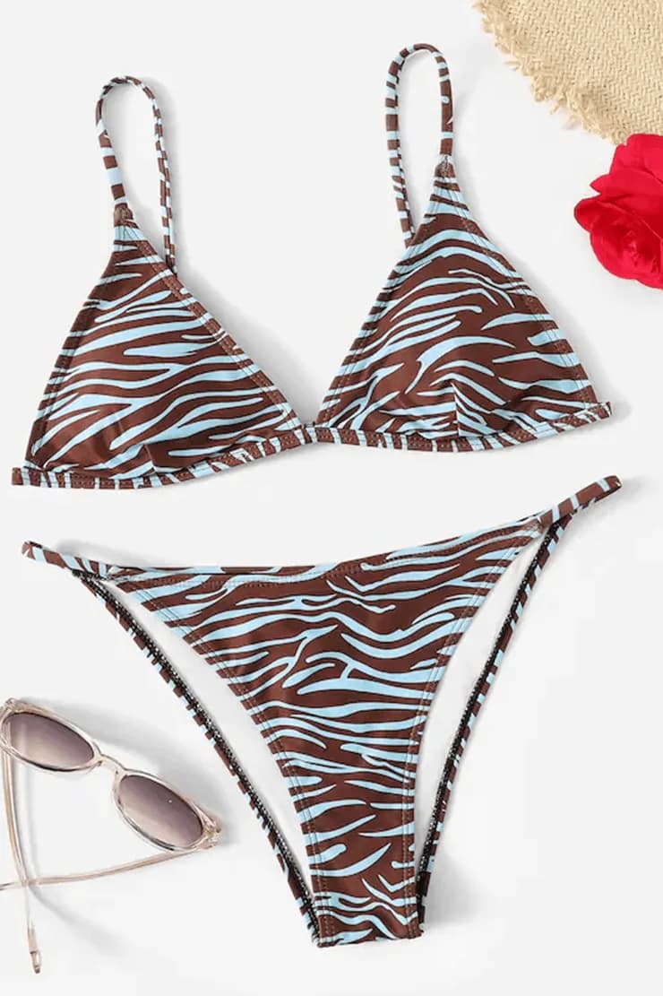 LIEBIAN Fashion print swimwear 2720