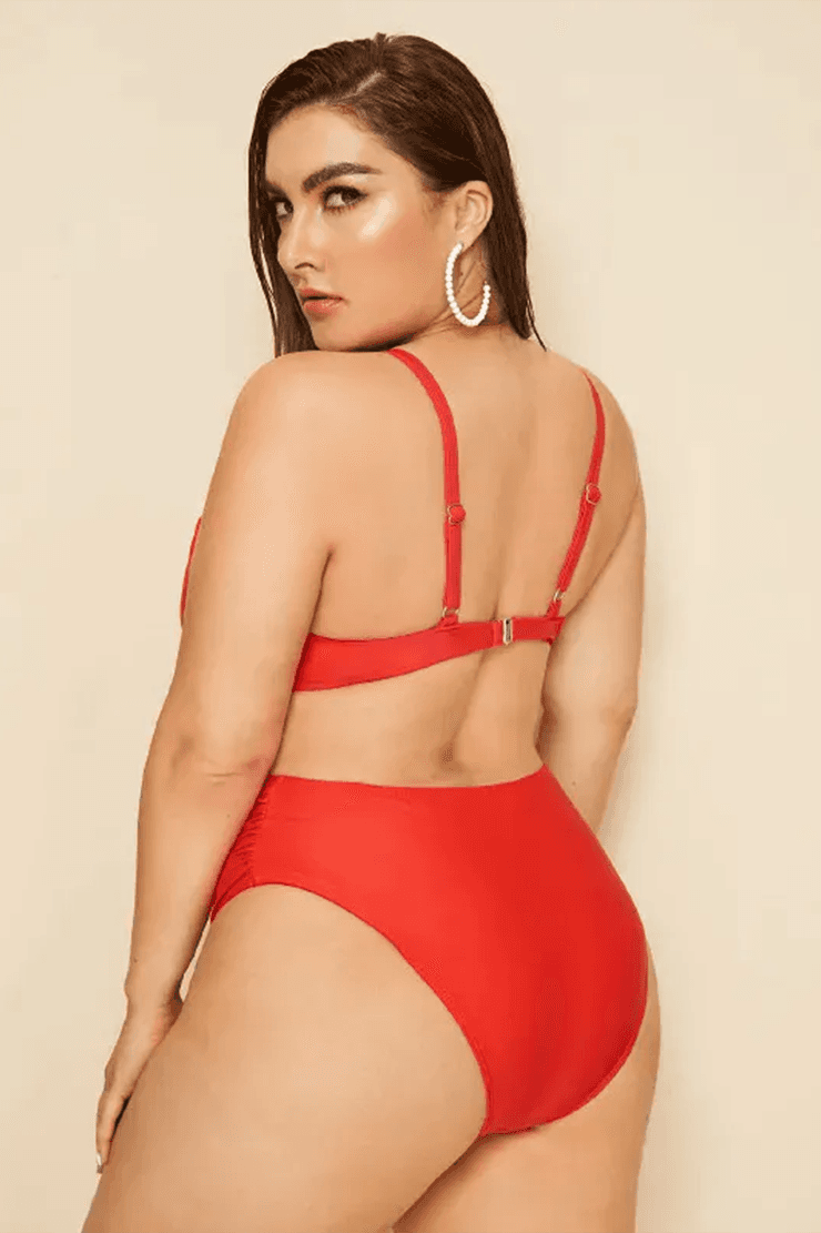 LIEBIAN Women Large size swimwear LFD005
