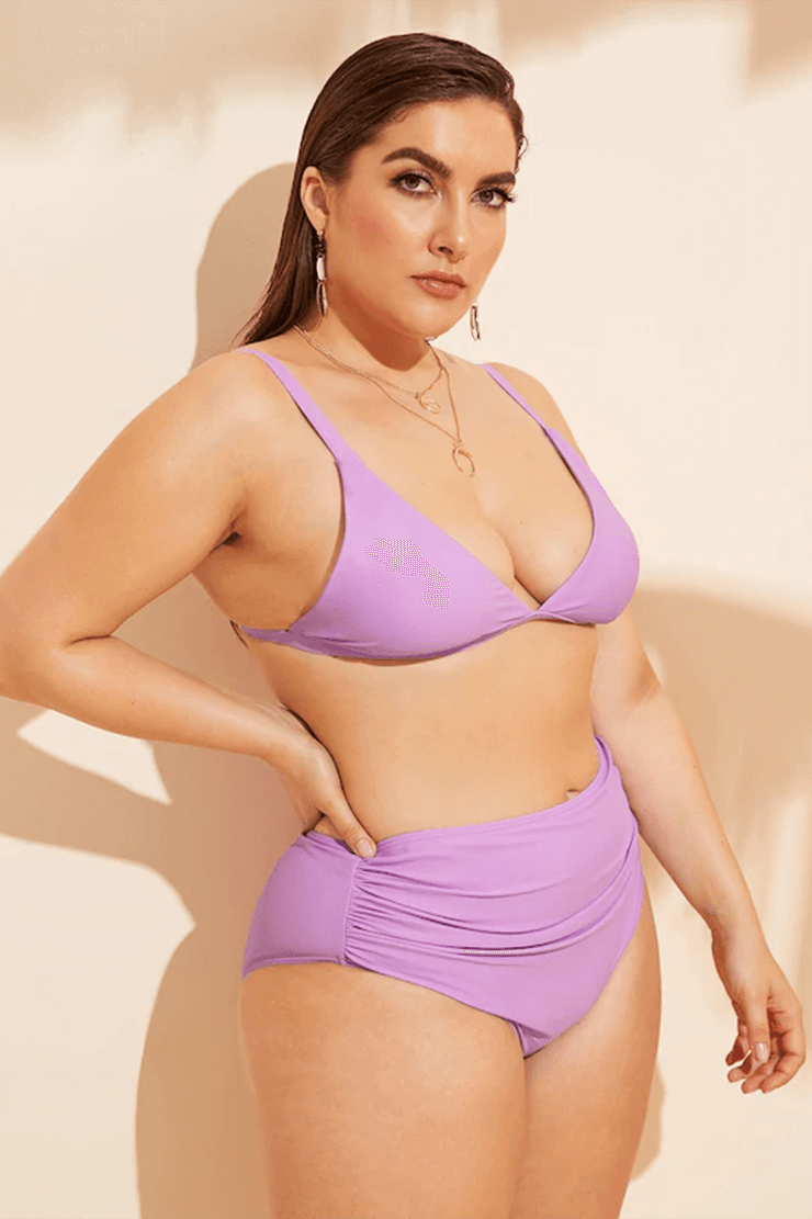 LIEBIAN Women Large size swimwear LFD027
